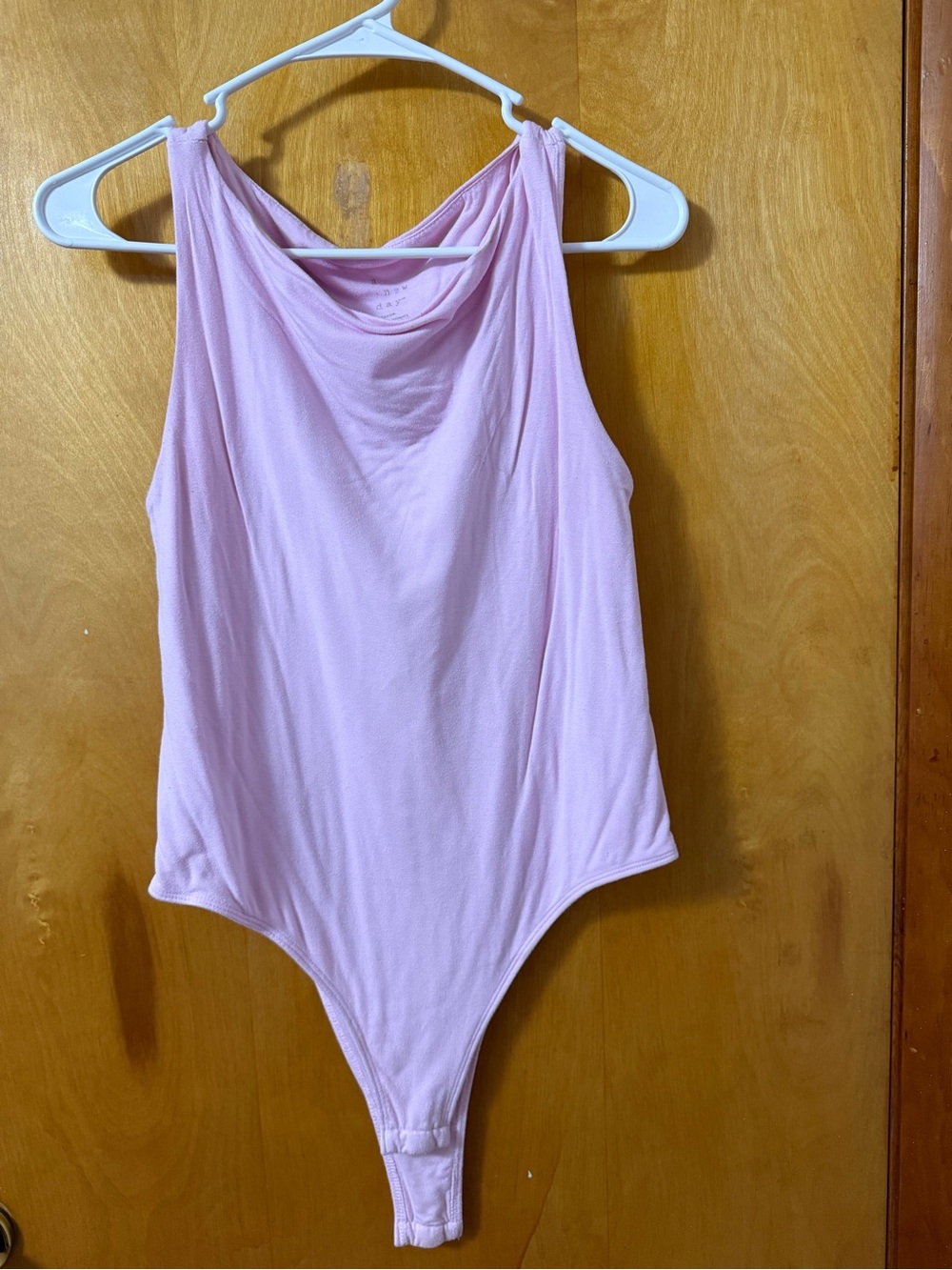a new day Light Pink Tank Bodysuit